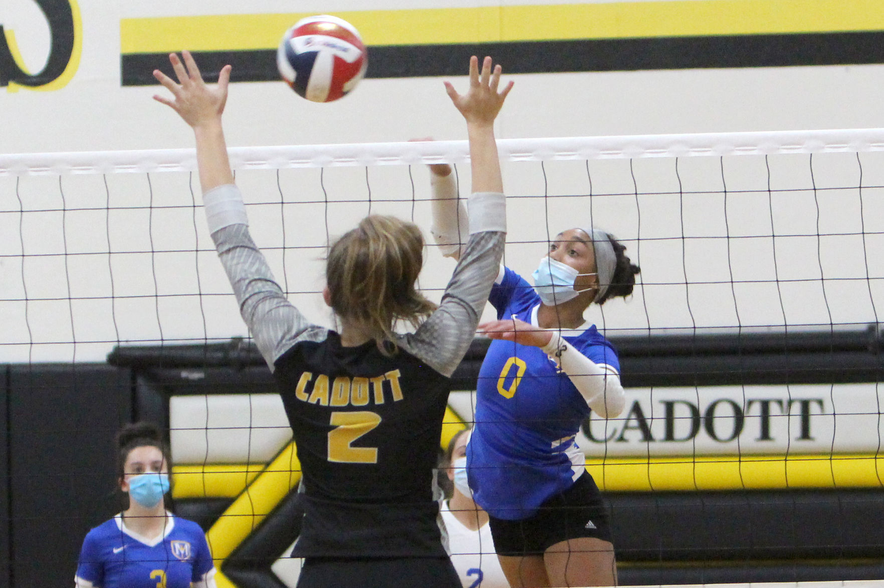 McDonell at Cadott volleyball 10-8-20